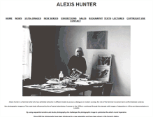 Tablet Screenshot of alexishunter.co.uk